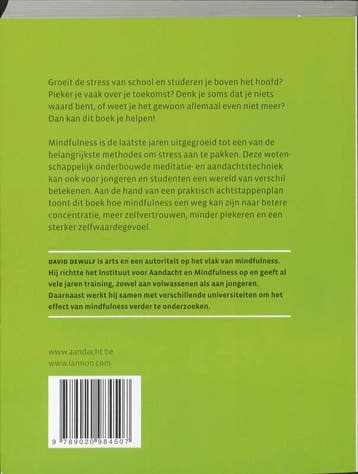 Mindfulness voor jongeren 9789020984507 David Dewulf, Verzenden, Gelezen, David Dewulf