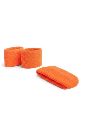 Kind Zweetbandjes Set Oranje Koningsdag Kinder Hoofdband Pol, Ophalen of Verzenden, Nieuw, Carnaval, Accessoires