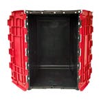 Distributiebak, 710x460x360 mm, zwart pp, nieuw, Ophalen of Verzenden