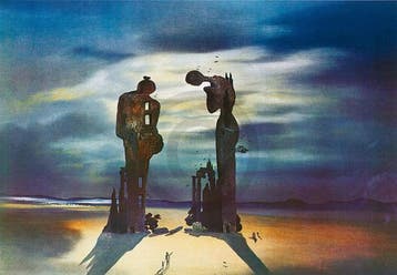 Kunstdruk Salvador Dali - Reminiscence archeologique 70x50cm, Verzenden, Nieuw