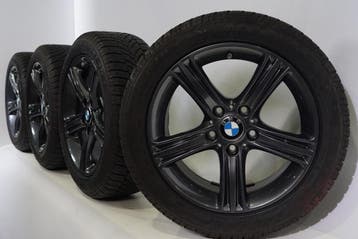 BMW 3 4 serie F30 F31 F32 F36 393 17 inch Dunlop Runflat Win, Gebruikt, Velg(en), 17 inch, Winterbanden