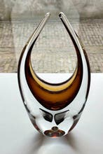 Art Cristal Bohemia - sculptuur, “ It Takes Two” - 25 cm -