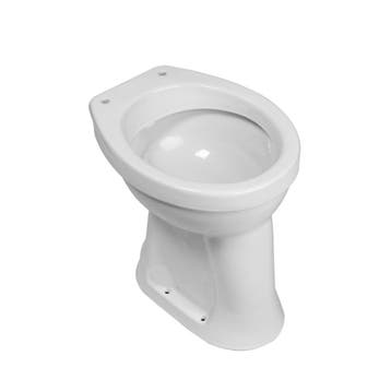 BWS Toiletpot Staand | Vlakspoel | Verhoogd 6 AO | Wit, Ophalen of Verzenden, Nieuw, Overige typen