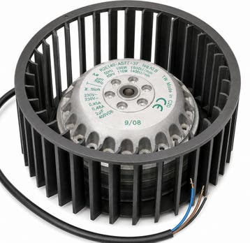 Stork-Air motor revisie – R2E140-AS77-37, Zo goed als nieuw, Ventilator