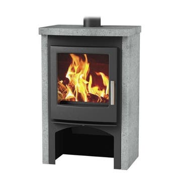 Nordic Fire Opruiming showroom o.a. Speksteen kachels, Ophalen of Verzenden, Vrijstaand, Hout, Nieuw
