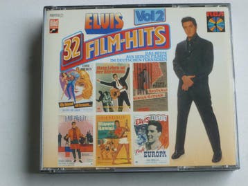 Elvis Presley - 32 Film Hits Vol.2 (2 CD), Ophalen of Verzenden, Zo goed als nieuw