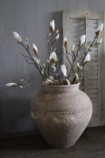 Zijden Magnolia tak white 88 cm, Huis en Inrichting, Ophalen of Verzenden, Nieuw