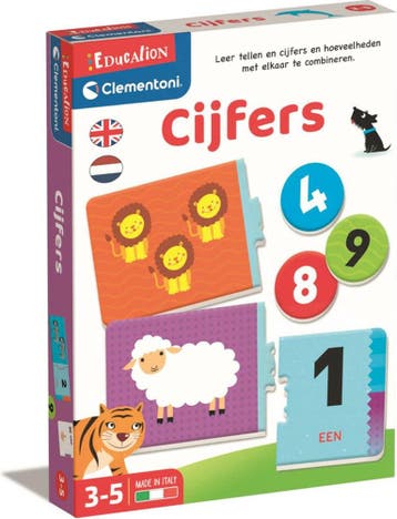 Clementoni - Leerspel Cijfers | Clementoni - Educatieve, Verzenden, Nieuw