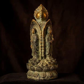 3 Boeddha’s - Brons - China (Zonder minimumprijs)