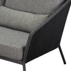 Costa 3-zits lounge bank antraciet rope, Ophalen of Verzenden, Nieuw