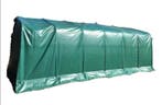 CARPORT 3,30 X 6,00M PVC GROEN (3,3x6,0 meter), Verzenden, Nieuw