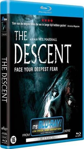 The Descent (Blu-ray), Verzenden, Nieuw in verpakking, Horror