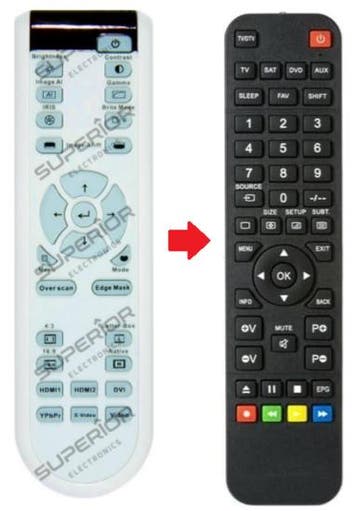 Optoma HD-80 / HD-800X  afstandsbediening, Verzenden, Nieuw