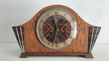 Amsterdamse School klok - Art Deco, Antiek en Kunst