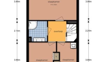 Te Huur 4 Kamer Appartement Karel Doormanlaan In Hilversum, Huizen en Kamers, Direct bij eigenaar, Noord-Holland, Hilversum, Appartement