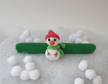 Haakpatroon byClaire Sneeuwpopje, Hobby en Vrije tijd, Breien en Haken, Ophalen of Verzenden, Nieuw, Breien of Haken, Wol of Garen