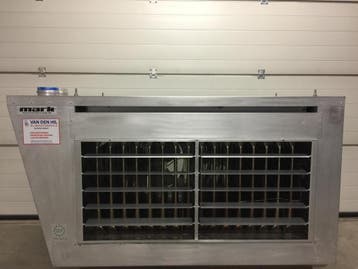 80 Kw MARK gasheater (2592), Ophalen of Verzenden, Gebruikt, 800 watt of meer, Overige typen