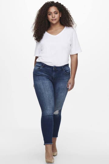 ONLY Carmakoma jeans WILLY skinny Maat:, Kleding | Dames, Verzenden, Nieuw, Overige kleuren