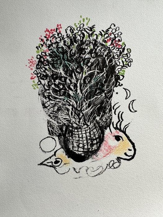 Marc Chagall (1887-1985) - Le bouquet pour Fernand, Antiek en Kunst, Antiek | Overige Antiek