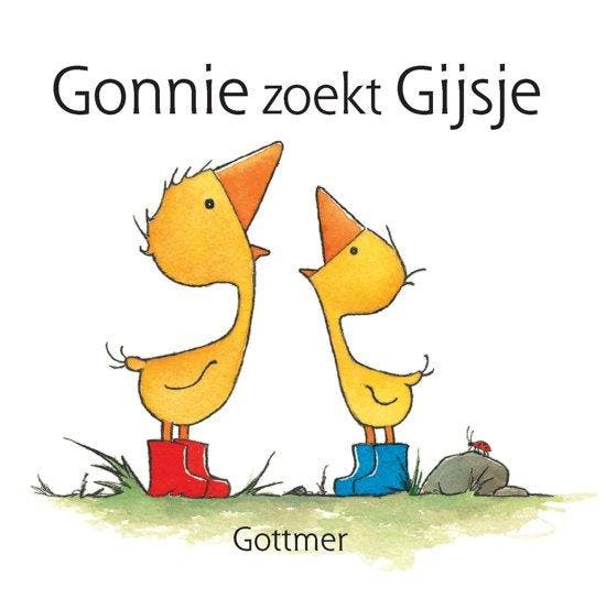 Boek: Gonnie zoekt Gijsje - Stoffen boekje - (als nieuw), Boeken, Overige Boeken, Zo goed als nieuw, Verzenden
