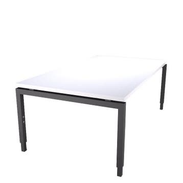 Recht N-poot bureau, 160 x 80 cm, Overige plaatsen, Ophalen of Verzenden, Nieuw in verpakking, Bureau