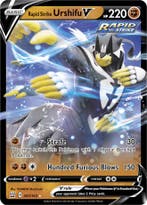 Rapid Strike Urshifu V 087/163 Battle Styles, Ophalen of Verzenden, Nieuw, Losse kaart, Foil