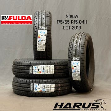 175/65/15 84H Fulda zomerbanden nieuw 4X GRATIS MONTAGE, 15 inch, 175 mm, Nieuw, Ophalen of Verzenden