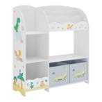 Kinderkast Lysekil open kast 100x93x30 cm dinosaurusmotief [, Verzenden, Nieuw