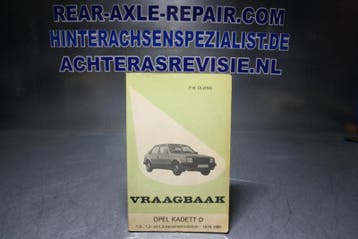 Vraagbaak Opel Kadett D 1979 - 1981 benzinemodellen., Verzenden, Nieuw