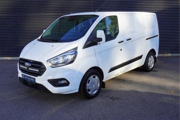 Ford Transit Custom 131pk L1 2x Schuifdeur Apple Carplay Cam, Gebruikt, Wit, Ford, Financial lease