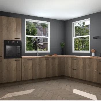 Chocolade Eiken keuken Gizeh 130688, Verzenden, Nieuw