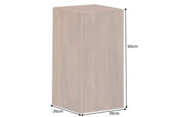 Decoratieve pilaar COLUMNA 50cm acacia naturel bruin - 44976, Ophalen of Verzenden, Nieuw