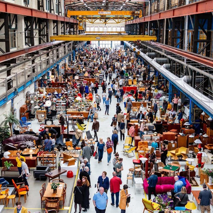 Herfsteditie Design Icons Amsterdam: Vintage Interieur Beurs, Huis en Inrichting, Kasten | Dressoirs, 200 cm of meer, 75 cm of meer