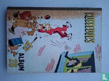 Baden Powell - Robbedoes album 28 - 1949, Boeken, Eén stripboek, Verzenden, Gelezen, Charlier, Jean-Michel, De Bevere, Maurice, Delporte, Yvan, Franquin, André, Gillain, Joseph, Godwin, Frank, Harman, Fred, Mayeu, Max, Paape, Eddy, Stevenson, Robert Louis [naar].