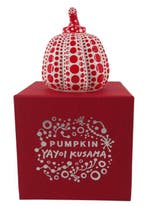 Yayoi Kusama (1929) - sculptuur, Dots Obsession (Pumpkin
