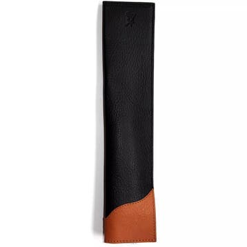 Robert Herder Mesbeschermer – Lederen Etui – Zwart Leer, Ophalen of Verzenden, Nieuw, Overige materialen, Los bestek