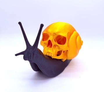 PYTHIA - Buste, Skull Snail - 15 cm - Plastic - 2026