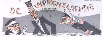 De Vlootconferentie op spotprent (lijst optie, Lithos), Verzenden