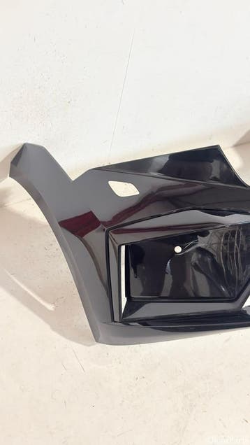Skoda Enyaq IV Sportline voorbumper 5LA807221FL, Ophalen, Gebruikt, Voor, Bumper