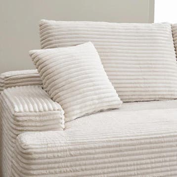 Coredo Bank - Corduroy bekleding - Rechts - Beige, Verzenden, Nieuw