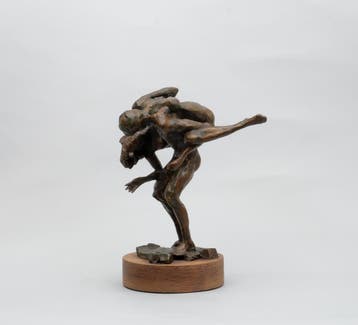 Scullptuur Kees Verkade (1941-2020), koppel 1996