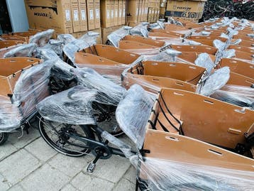 Faillissementspartij! NIEUWE elektrische bakfiets va 1299!, Fietsen en Brommers, Fietsen | Bakfietsen, Overige merken, 4 kinderen of meer