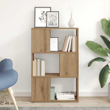 vidaXL Tv-meubelset 60 x 24 x 94,5 cm Bruin Bewerkt hout, Huis en Inrichting, Minder dan 50 cm, Verzenden, Nieuw, Minder dan 100 cm