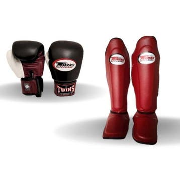 Twins (Kick)Boksset - Wine Red/White/Black, Sport en Fitness, Vechtsporten en Zelfverdediging, Ophalen of Verzenden, Nieuw