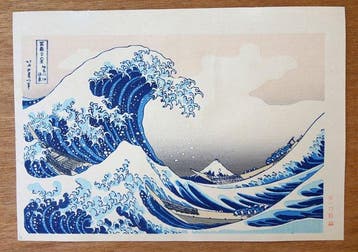 The Great Wave off Kanagawa - From the series Thirty-six