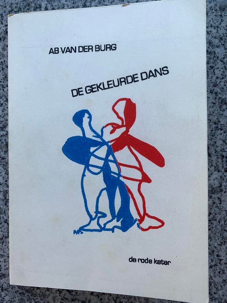 De gekleurde dans – Ab van der Burg, Boeken, Romans, Gelezen, Nederland, Verzenden