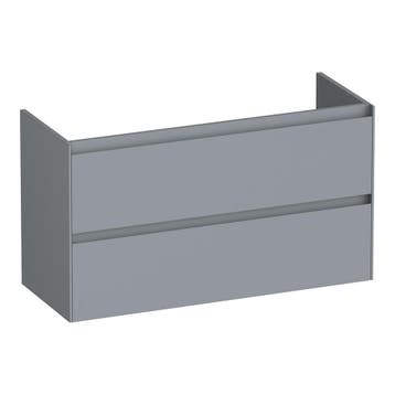 Brauer Inspire - Onderkast Ondiep - 100 cm - met 2 Softclose, Ophalen of Verzenden, Nieuw