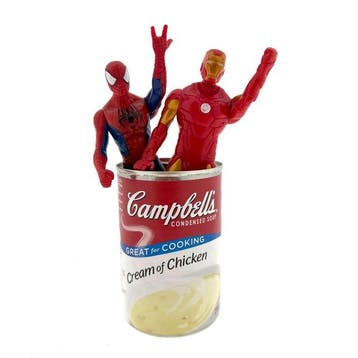 Koen Betjes (1992) - Superman and Ironman x Campbell Soup