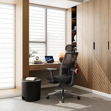 Newtral Magic Pro Bureaustoel, ergonomisch, met voetensteun,, Verzenden, Zo goed als nieuw