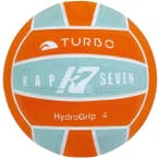 Waterpolo bal Turbo Kap 7 Aqua sky hydrogrip size 4, Nieuw